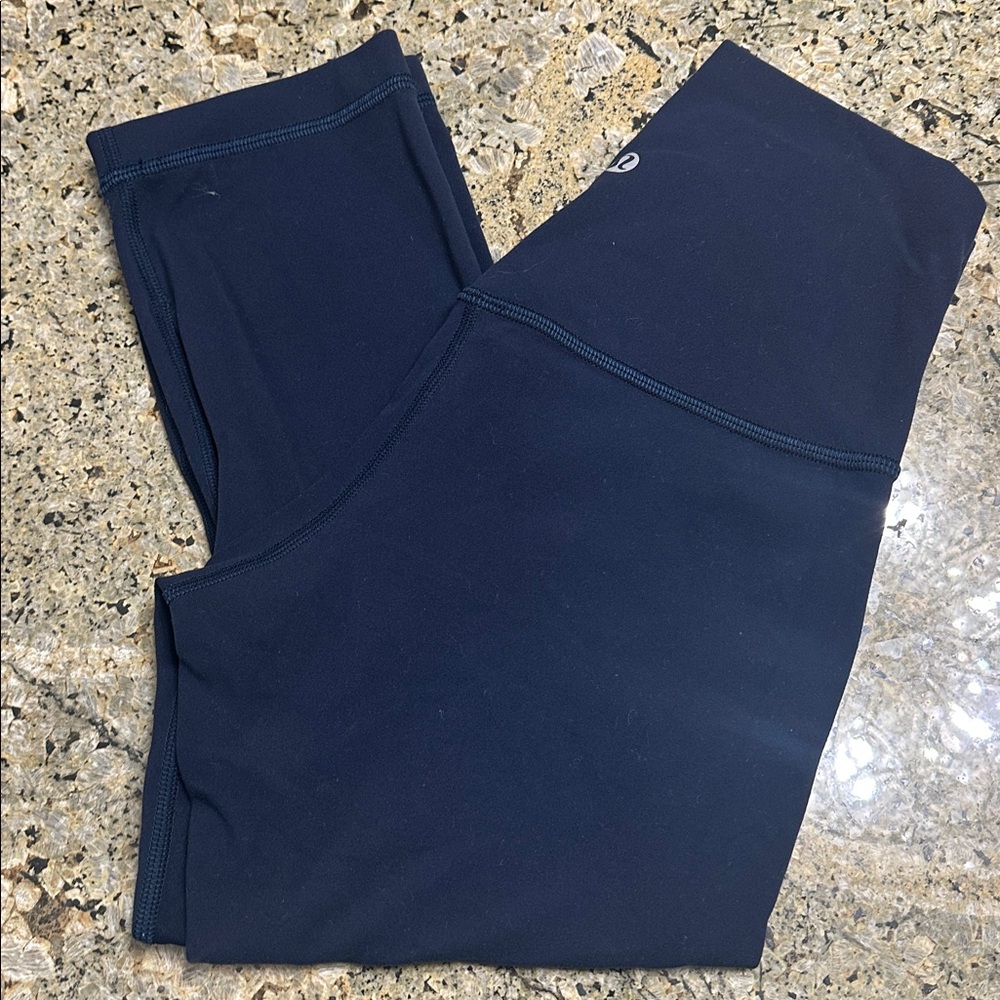Lululemon Athletica Navy Capris